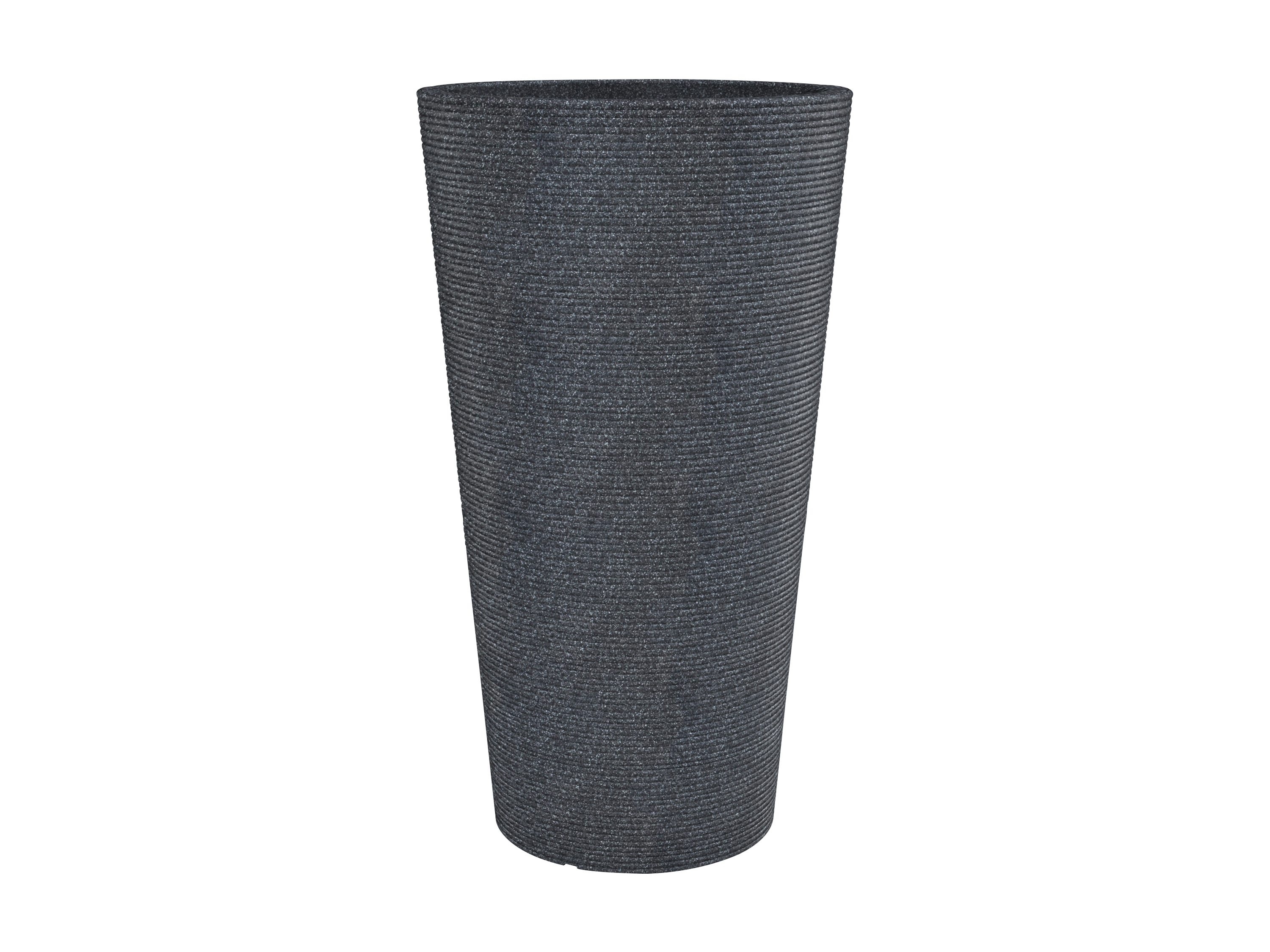 Scheurich Doniczka Coneo High Czarny granit, Ø 29 cm, wysokość 55 cm