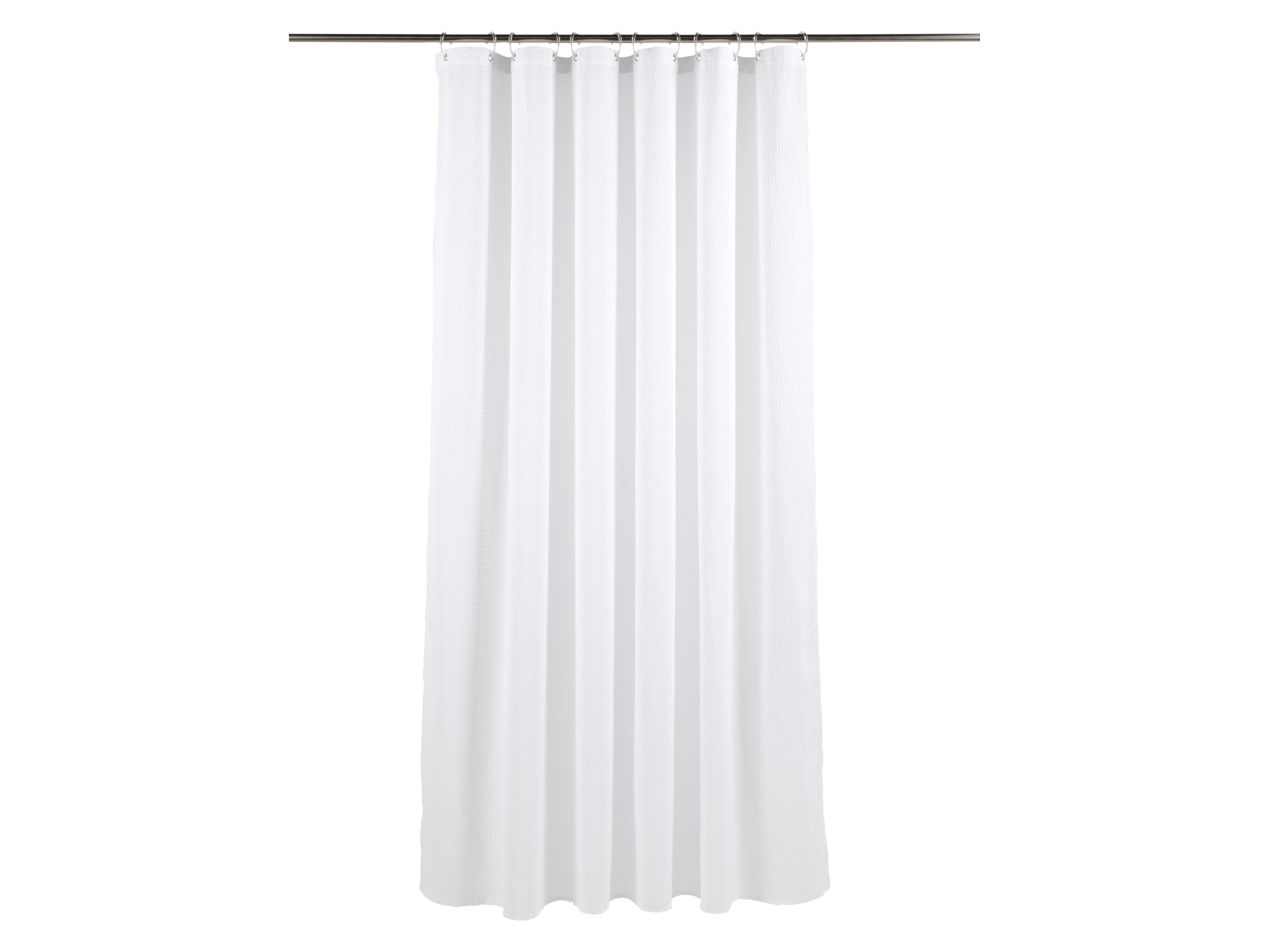 Livarno home Zasłona prysznicowa, 180 x 200 cm Biały