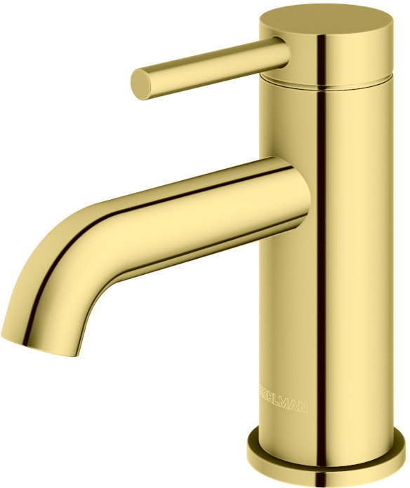 Darmowa Dostawa - Bateria umywalkowa stojąca złota Kohlman Axel Gold QB100AGD