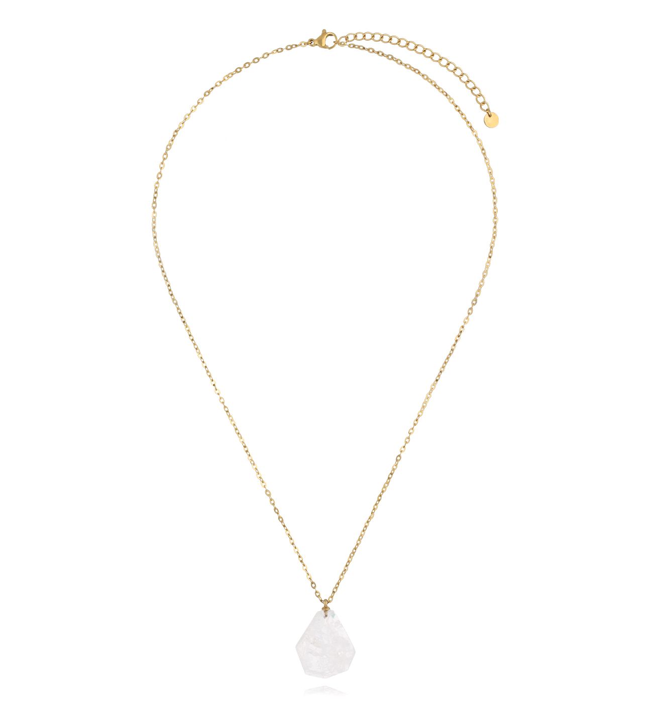 Naszyjnik z transparentnym kwarcem Enchantment NPA1247