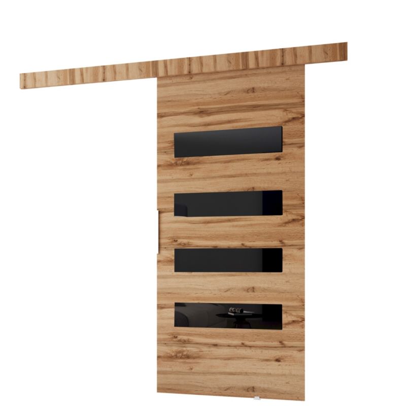 Drzwi przesuwne MINIO go for it CLEAN F 76 cm dąb wotan 1 szt.