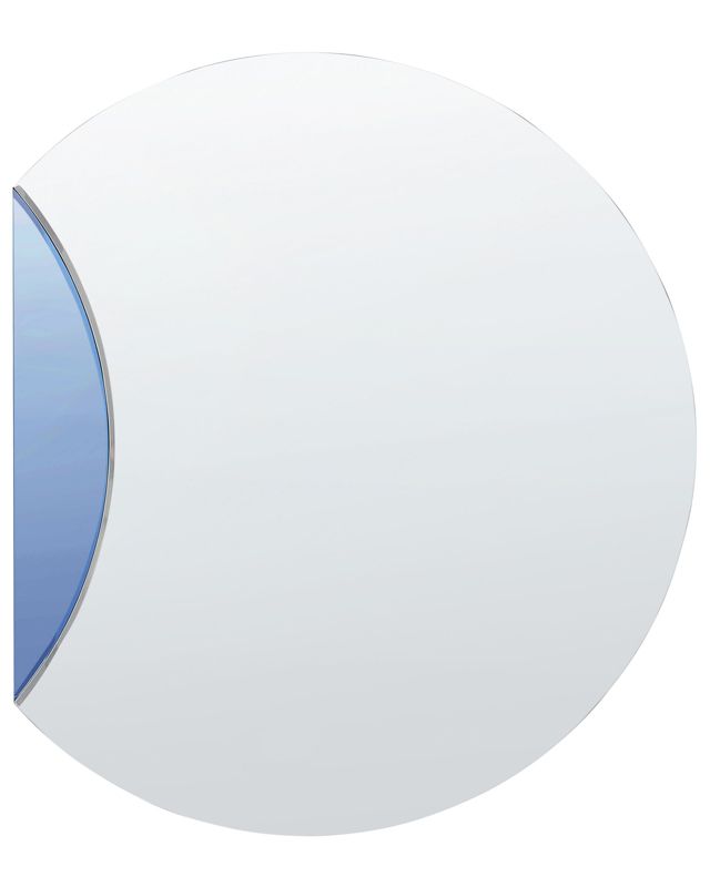 Lustro ścienne Cambrai 80 cm 70 cm Niebieski 1 szt.