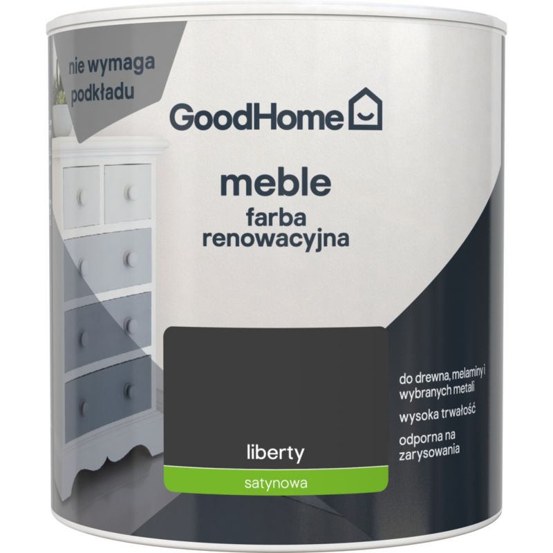 Farba renowacyjna do mebli GoodHome Reno liberty satyna 0,5 l