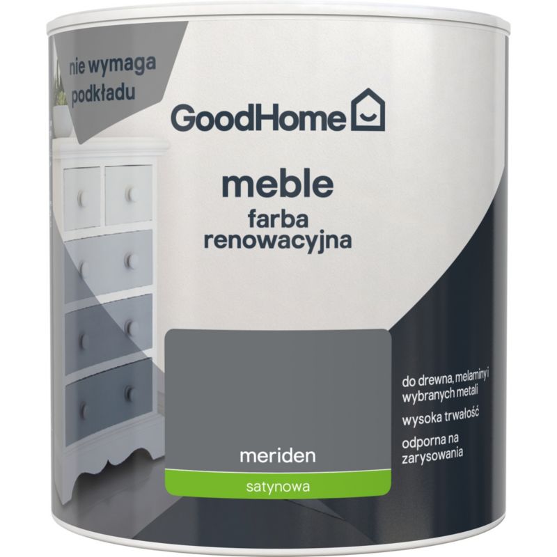 Farba renowacyjna do mebli GoodHome Reno meriden satyna 0,5 l