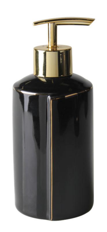 Dozownik do mydła Splendid Fold czarny