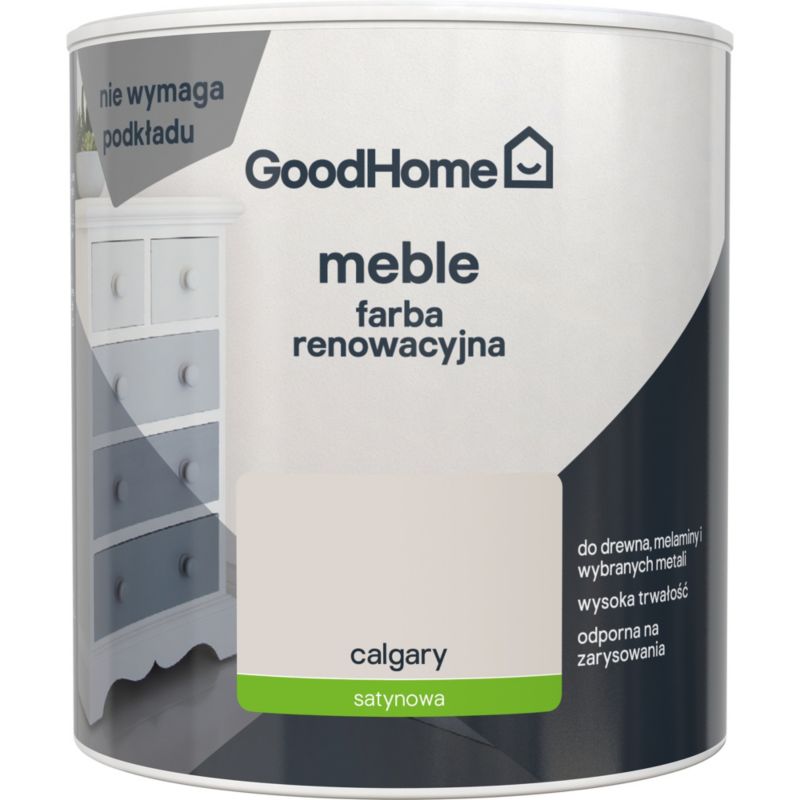Farba renowacyjna do mebli GoodHome Reno calgary satyna 0,5 l