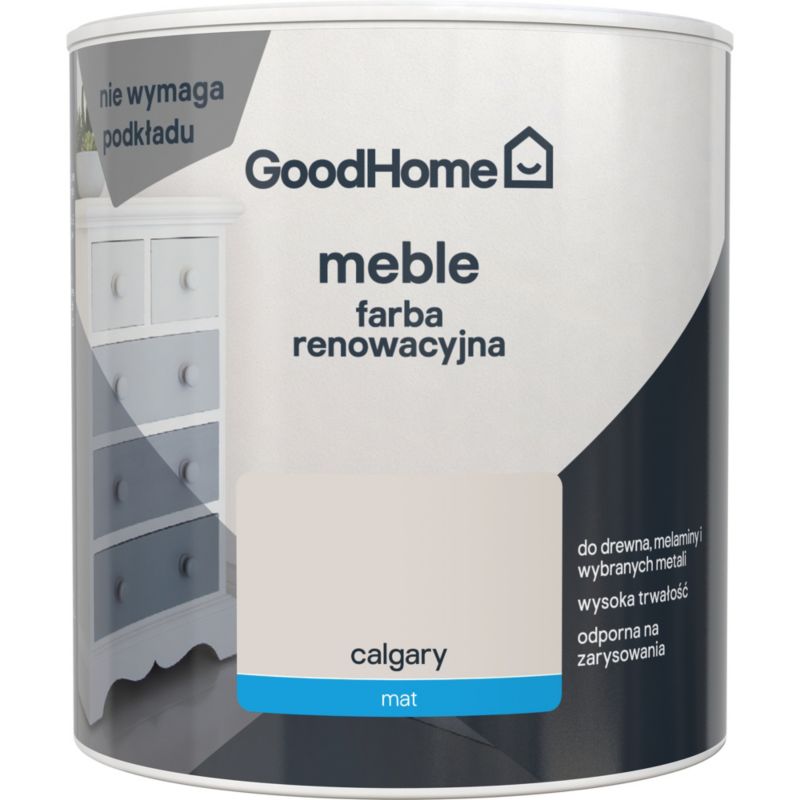 Farba renowacyjna do mebli GoodHome Reno calgary mat 0,5 l