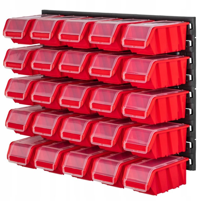 Tablica Narzędziowa KADAX Ścianka Warsztatowa 58x39 cm + 25 Kuwet Garaż Warsztat