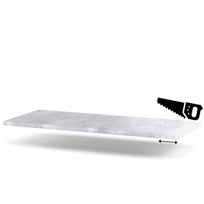 Blat Kuchenny Hurtownia-Mebli 28mm Blande 90-100 100cm Beton 100x60x cm 1szt.