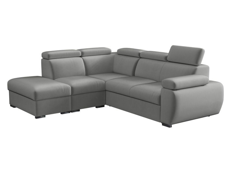 Narożnik MIRJAN 24 Boston lewy R+1P(65)+2R jasny szary 1 szt.