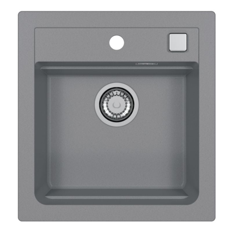 Zlewozmywak granitowy Alveus Atrox 20 kol. 81 beton (47x50cm) 1-komorowy 1szt.