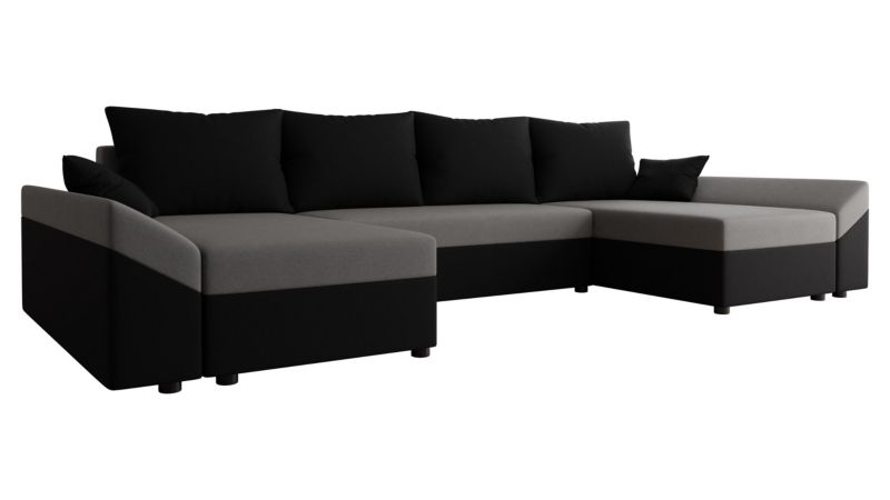 Narożnik MIRJAN 24 Dante U czarny/ciemny szary 1 szt.