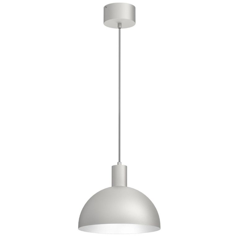 Lampa wisząca Luminex Handa 3030 jasny szaro-biała minimalistyczna 1xE27 x 15W 1 szt.