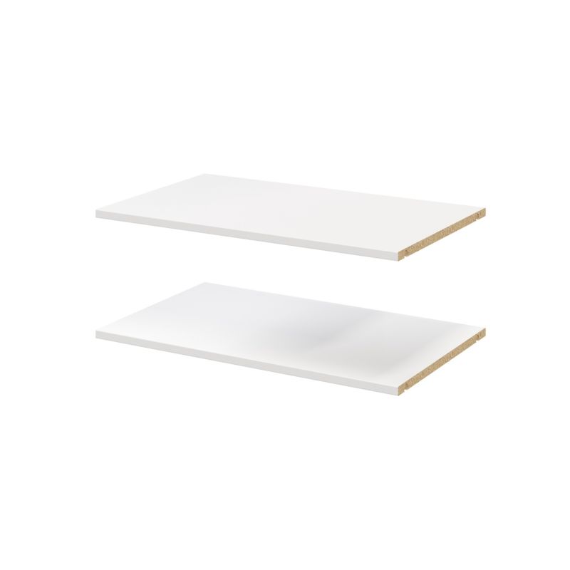Półka do korpusu GoodHome Atomia 45 x 75 cm biały 2 szt.