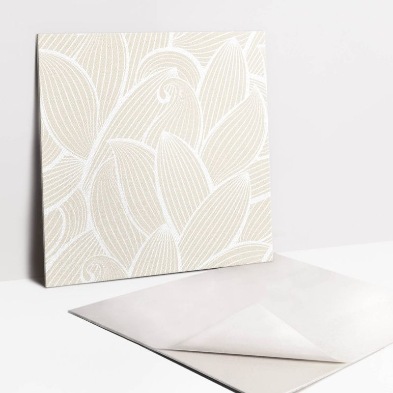 Kafelki samoprzylepne Tulup 30x30 cm Linearne liście 9 szt.