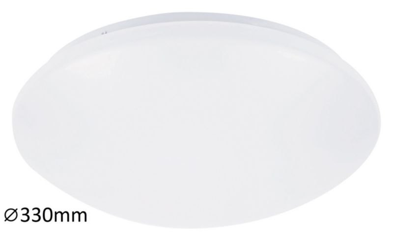 Plafon sufitowy Rabalux Lucas biały LED 18W 4000K 1350lm łazienkowy IP44 wym: 11 x 33 x 33 cm metal - 1 szt.