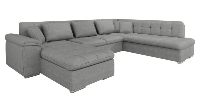 Narożnik MIRJAN 24 Niko lewy szary 1 szt.