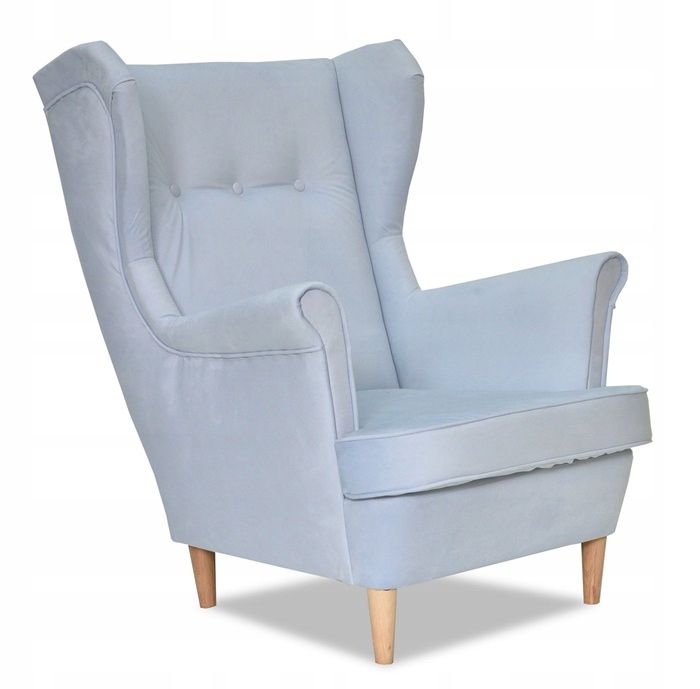 Fotel uszak do salonu Family Meble ARI niebieski 1szt