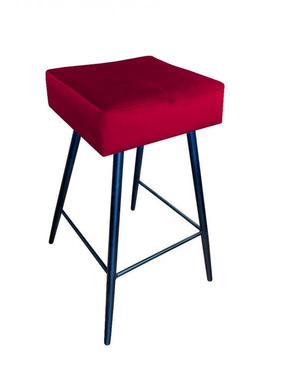 Hoker niski OLIMP VELVET bordowy ATOS 1 szt.