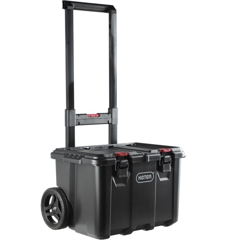 Skrzynka na kółkach Keter Stack'N'Roll z rączką, 1 szt.