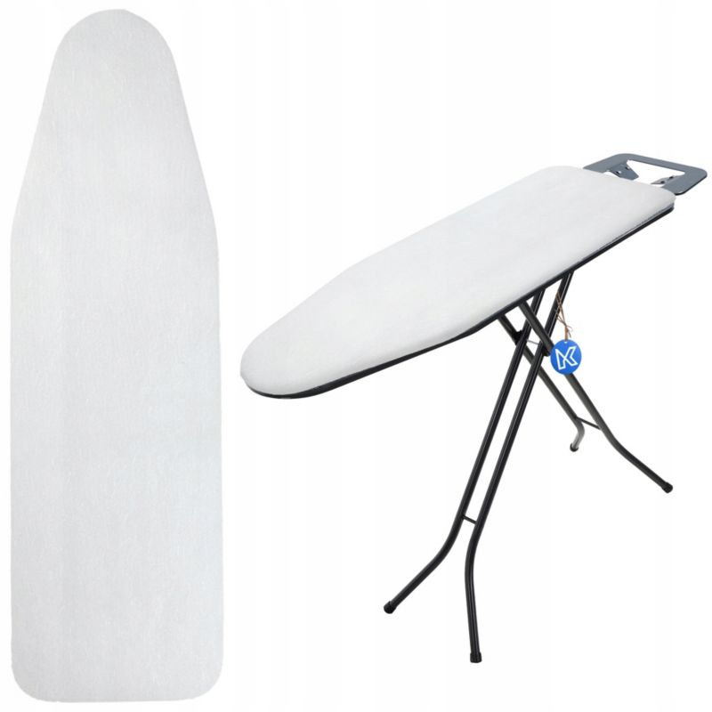 Podkład Na Deskę Do Prasowania KADAX Pod Pokrowiec Filcowy 148x52 cm Biały 1 szt.