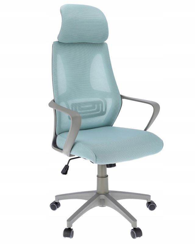 Fotel biurowy ergonomiczny JUMI obrotowy nowoczesny FUTURA miętowy 1 szt.