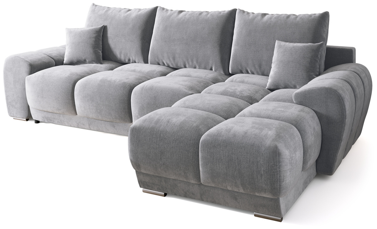 Szary narożnik do salonu NUBES