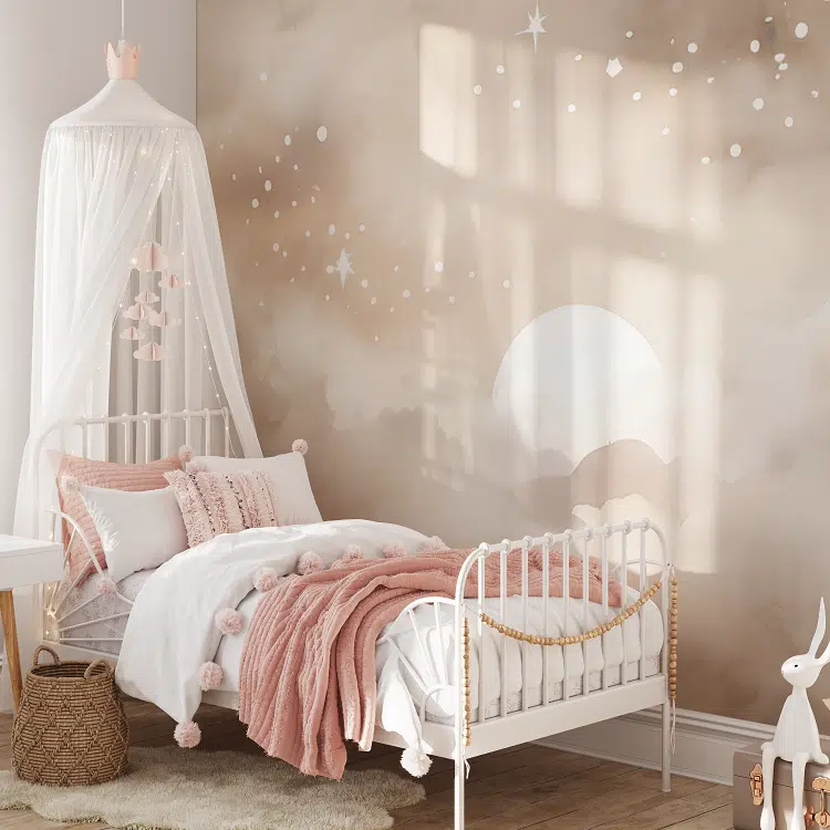 Fototapeta dla dzieci Beżowe Chmury - 350