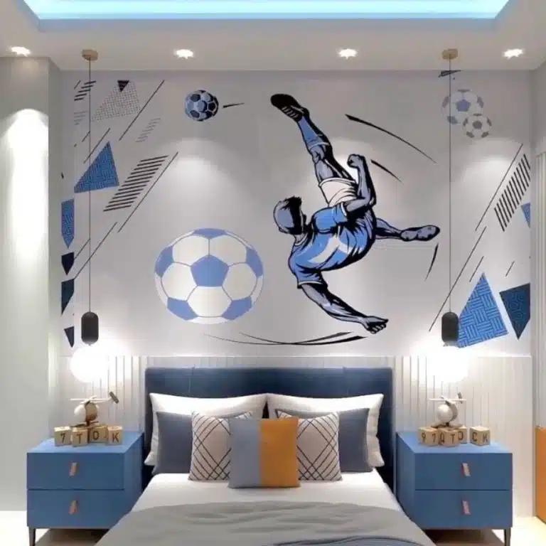 Fototapeta dla dzieci Piłkarz - 650