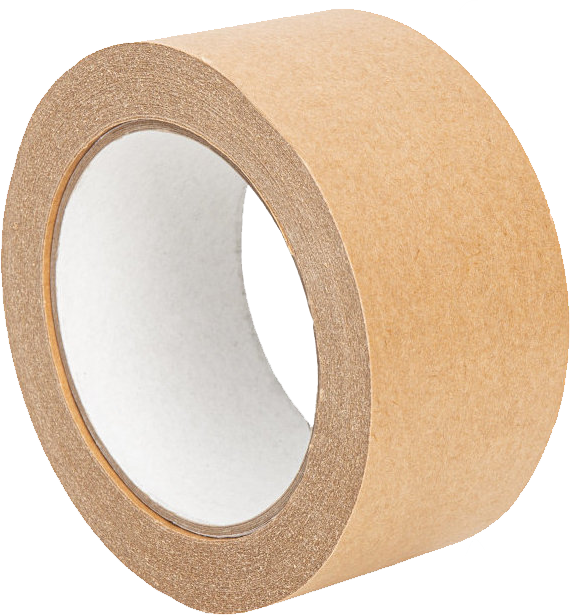 Taśma pakowa, papierowa, 50mmx50m, brązowy