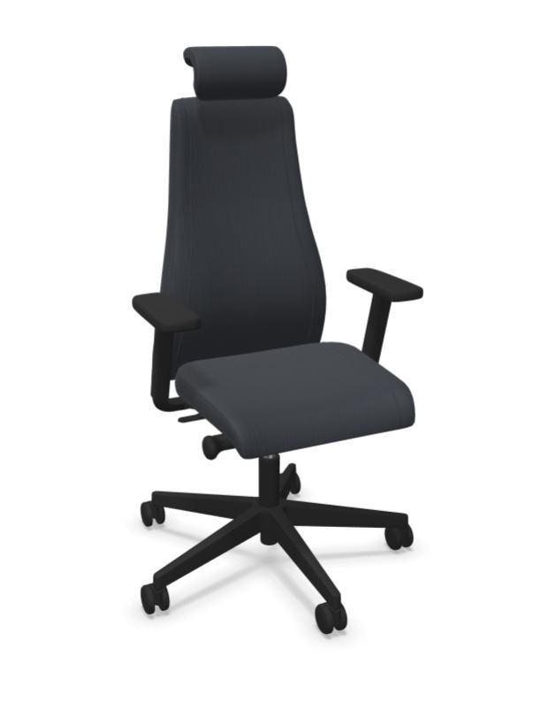 VIDEN fotel biurowy, 2 kolory (kolor: Szary SM02)