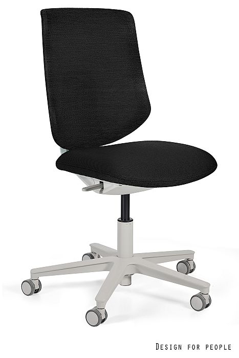 LAPIS fotel biurowy szary lub czarny stelaż, siatka/tkanina 3 kolory (Kolor stelaża: szary, Kolor tapicerki: SIATKA HY2050-15 tkanina VICO-026)