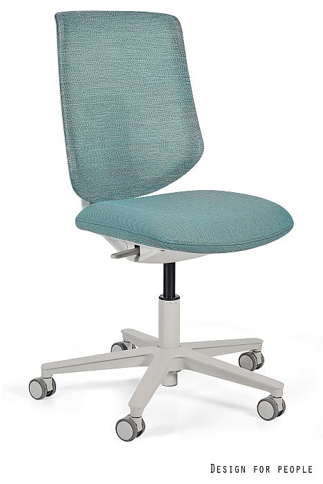 LAPIS fotel biurowy szary lub czarny stelaż, siatka/tkanina 3 kolory (Kolor stelaża: szary, Kolor tapicerki: siatka HY2050-08 tkanina VICO 18)