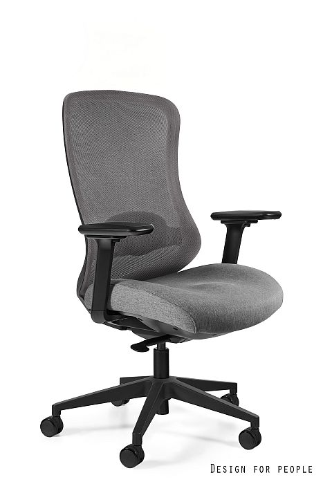 ADAPTA bez zagłówka, fotel biurowy, 2 kolory (Kolor: Szary)
