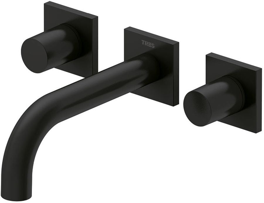 Tres Project bateria kuchenna podtynkowa czarny mat 211.151.01.NM - Wysyłka w 24h
