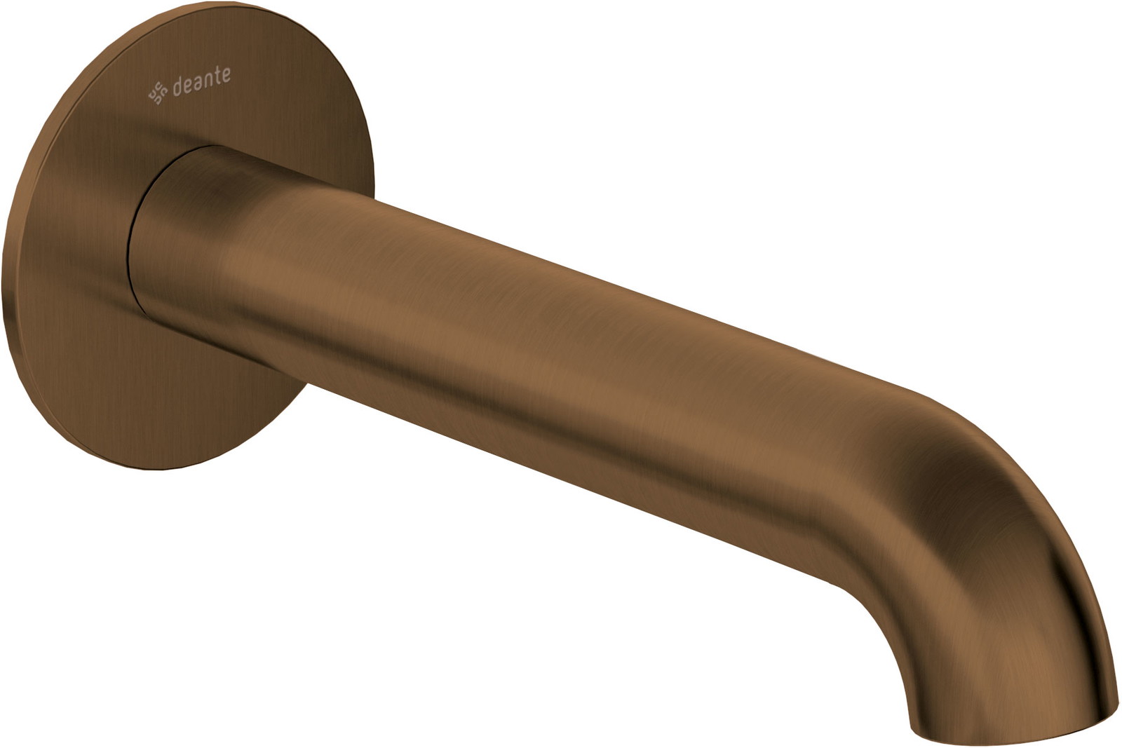 Deante Silia wylewka do baterii wannowej brąz szczotkowany NQS_C81K