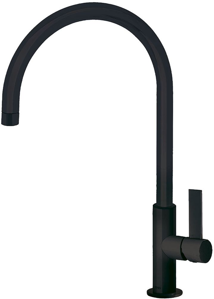 Tres Exclusive bateria kuchenna czarny mat 205.440.01.NM