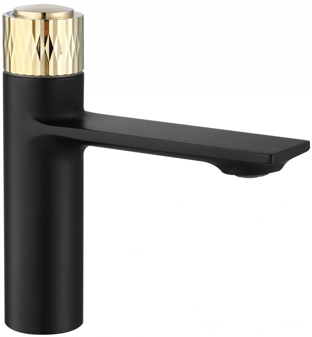 Rea Storm bateria umywalkowa stojąca czarny mat/złoty REA-B9987