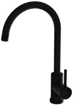 LaVita Orion bateria kuchenna stojąca czarny mat