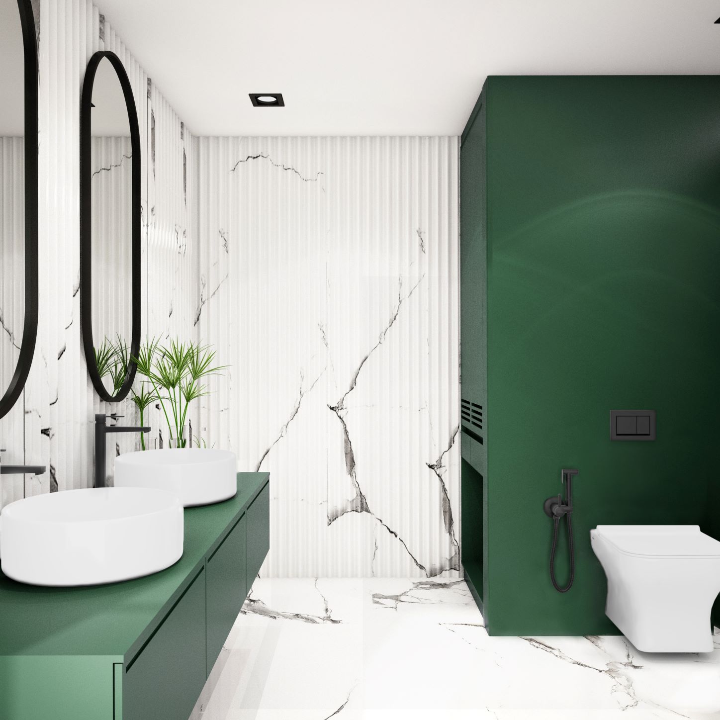 Invena Glamour bateria umywalkowa stojąca wysoka czarny mat BU-02-W04