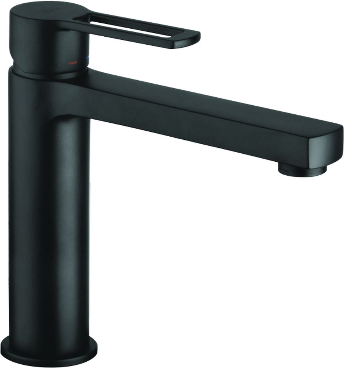 Paffoni Ringo bateria umywalkowa czarny mat RIN073NO