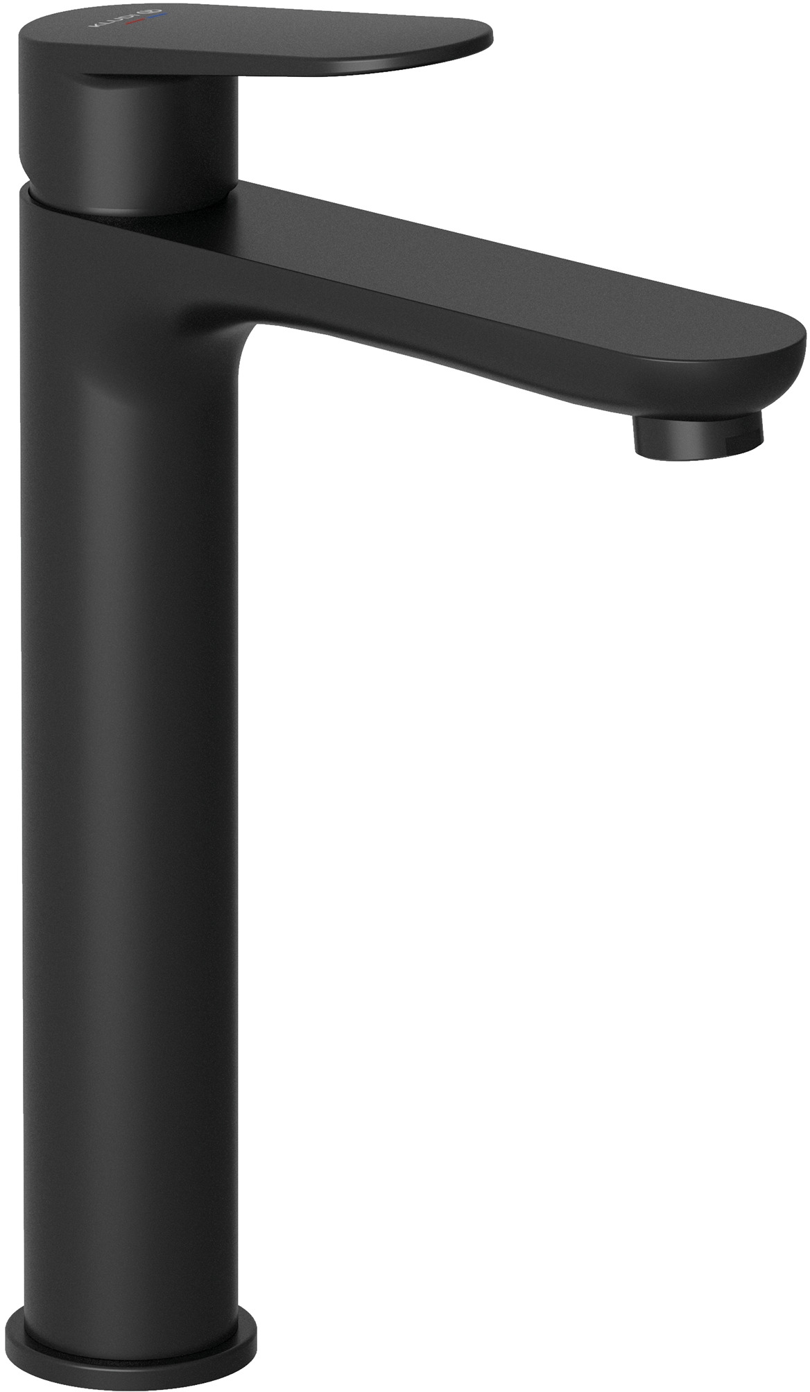 Kludi X1 bateria umywalkowa stojąca czarny mat 322983975