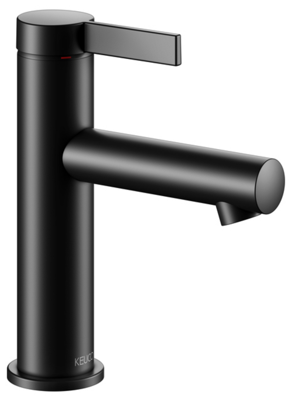 Keuco IXMO Pure bateria umywalkowa stojąca czarny mat 59502371100