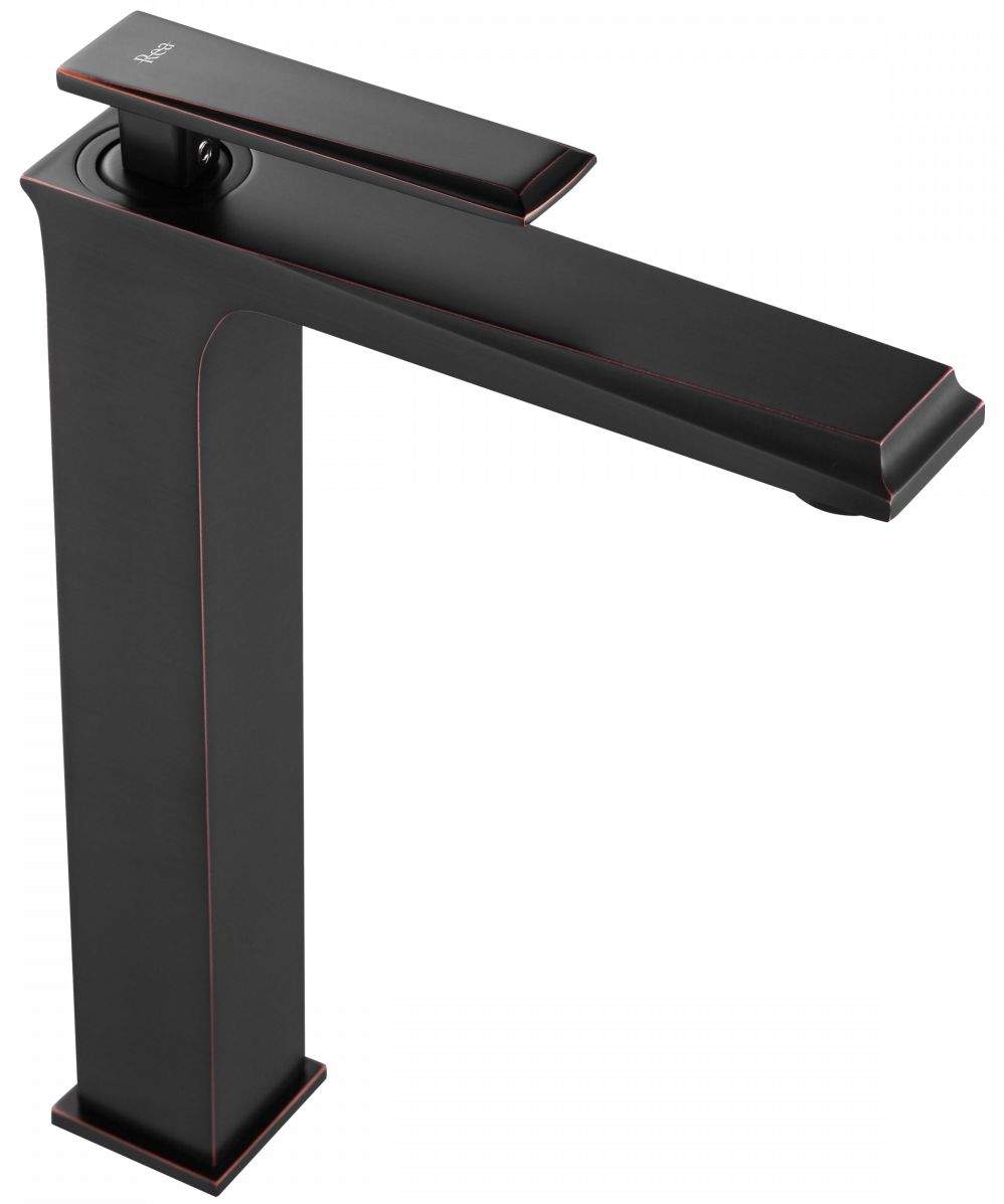 Rea Romano bateria umywalkowa stojąca wysoka czarny mat REA-B9902