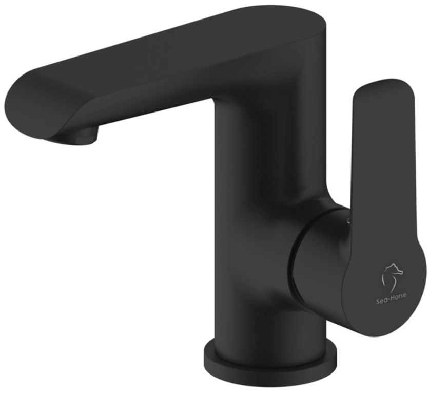 Sea-Horse Yo! Black bateria umywalkowa stojąca czarny mat BJC904B