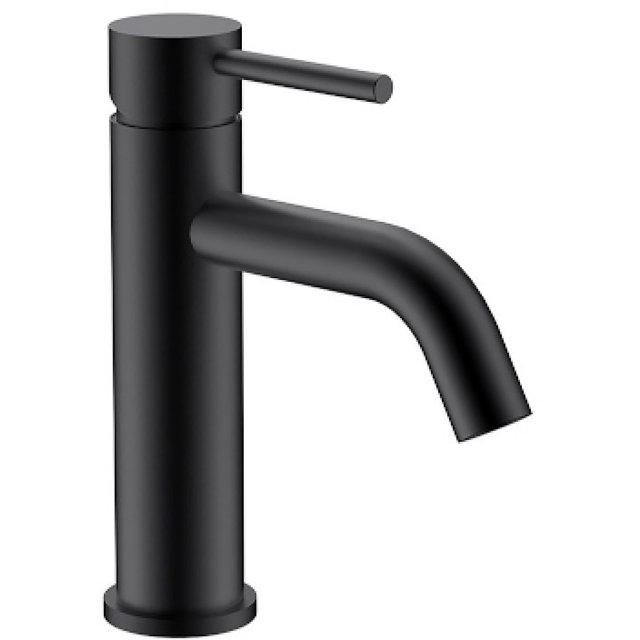 BESCO Bateria umywalkowa stojąca VEO II czarny mat BU-VII-CZ