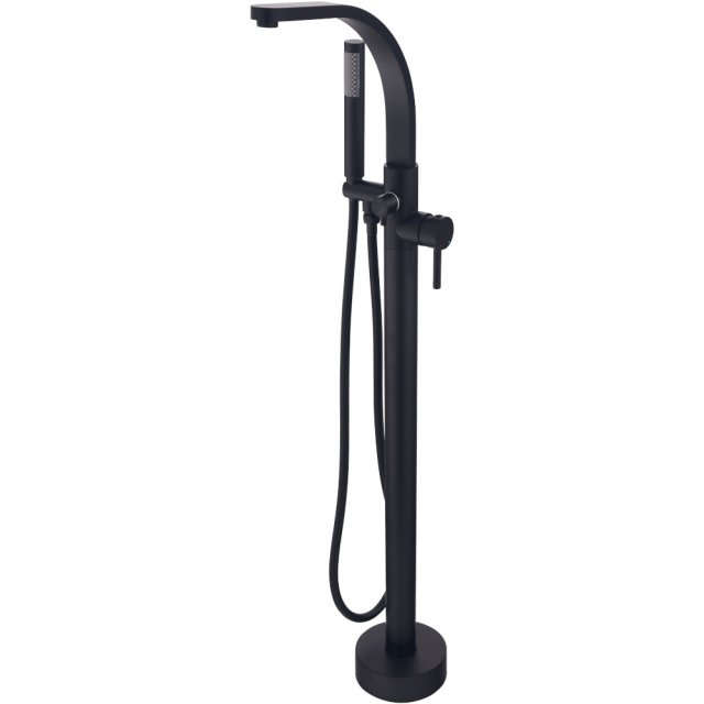 BESCO Bateria wannowa stojąca DECCO I czarny mat Easy-Fix BW-DI-CZ