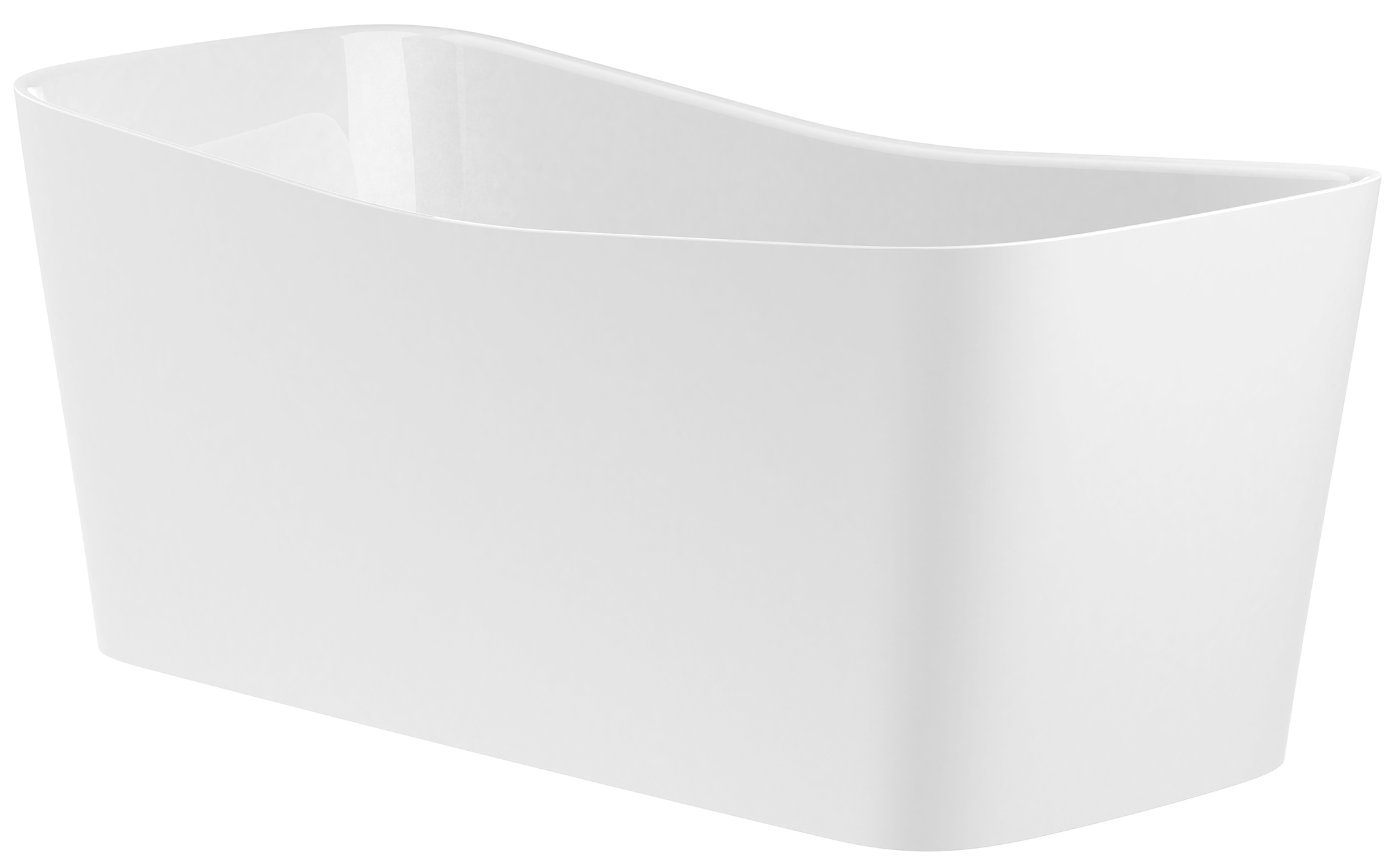 Darmowa Dostawa - Wanna wolnostojąca 155x70 cm prostokątna biała Roca Maui Square A248502000