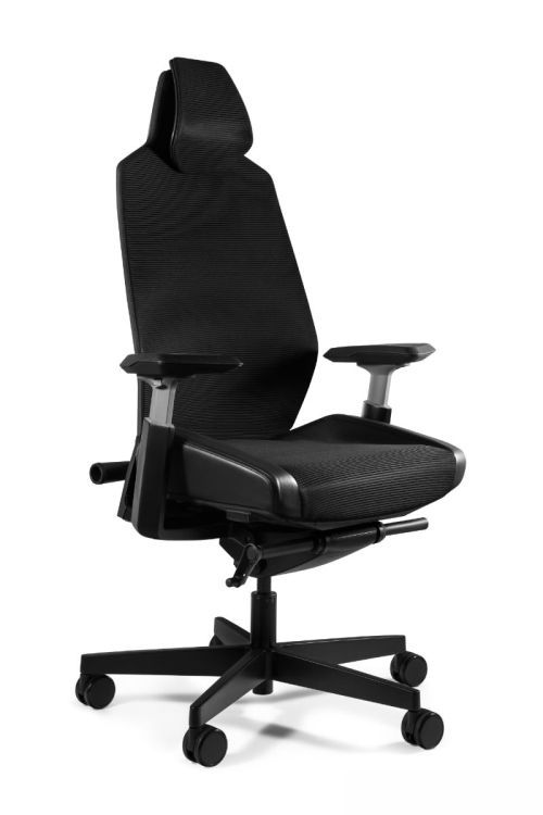 Fotel Unique biurowy RONIN czarny siatka 1 szt