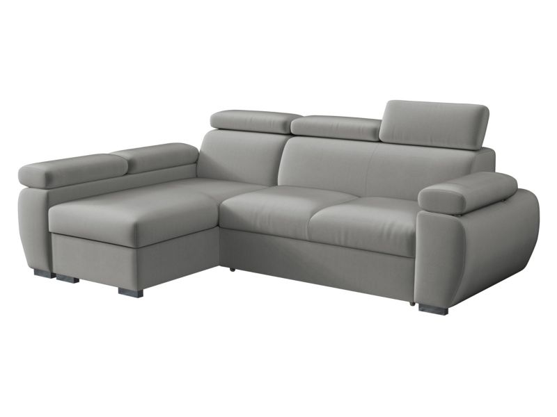 Narożnik MIRJAN 24 z pojemnikiem Boston Mini lewy LC+2R jasny szary 1 szt.